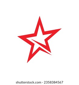 Illustration Vektorgrafik für Sternlogo, ideal für das Logo eines Unternehmens, das sich entwickeln wird.