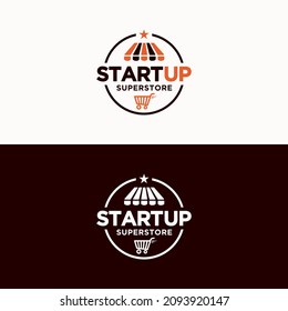 gráfico vectorial de ilustración del logotipo de inicio. apto para negocios, empresa, inicio de marca.