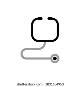 Illustration Vector graphic of stethoscope icon