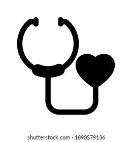 Illustration Vector graphic of  stethoscope icon