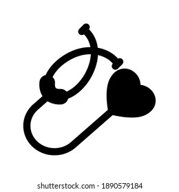 Illustration Vector graphic of  stethoscope icon