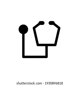 Illustration Vector graphic of stethoscope icon