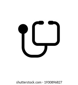 Illustration Vector graphic of stethoscope icon
