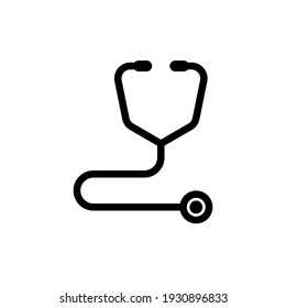 Illustration Vector graphic of stethoscope icon
