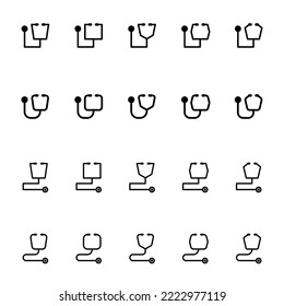 Illustration Vector Graphic of Stethoscope icon