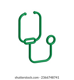 Illustration Vector Graphic of Stethoscope icon
