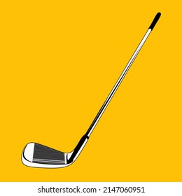 gráfico vectorial de ilustración para golf de stick