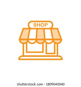 Illustration Vector graphic of store icon. Fit for shop, sale, business, commerce, e commerce, retail etc.