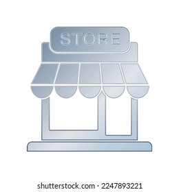 Illustration Vector graphic of store icon. Fit shop, market, business, store etc.