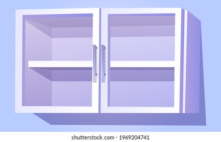 Ilustración vectorial gráfica de escaparates, equipo de tienda.