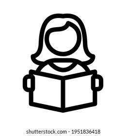 Illustration Vektorgrafik des Studentensymbols