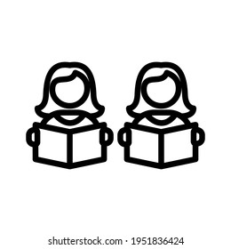 Illustration Vektorgrafik des Studentensymbols