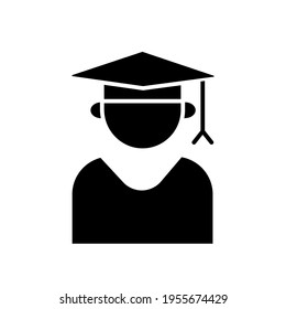 Illustration Vektorgrafik des Studentensymbols