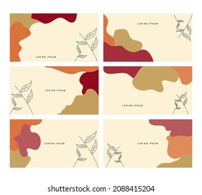 Ilustración vectorial gráfico de líquido elegante con ornamento de hojas. Perfecto para el fondo.