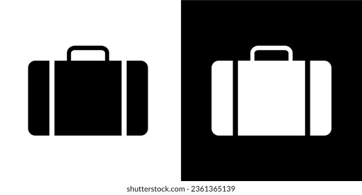 Illustration Vector Graphic of suitcase icon. Bag Icon. Draw lines