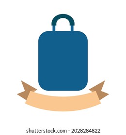 Illustration Vector Graphic of Suitcase Logo. Perfect to use for Technology Company