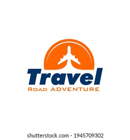 Illustration vector graphic of summer travel icon vector logo template
