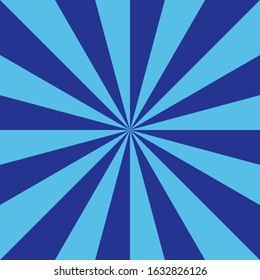 Illustration vector graphic of Sunburst background. Retro sunburst ray in vintage style. Good for comic book background.
