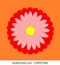 illustration vector graphic of sunflower 
