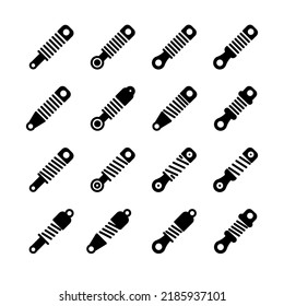 Icono de Ilustración del vector gráfico de suspensión
