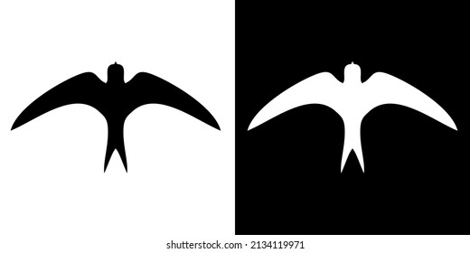 Illustration Vector Graphic Of Swallow Icon