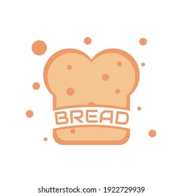 illustration vector graphic of sweet white bread with buble, perfect for food, restaurant, resto, cafe, etc.

