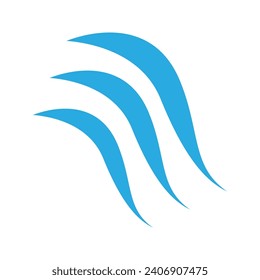 Illustration Vector Graphic of Swoosh design