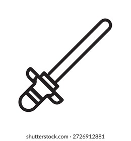Illustration vector graphic of Sword illustration