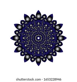 illustration vector graphic of Symmetrical Ornament.  fit for logo, icon or symbol, etc