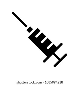 Illustration Vector graphic of  syringe icon template
