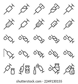 Illustration, Vektorgrafik des Spritzensymbol