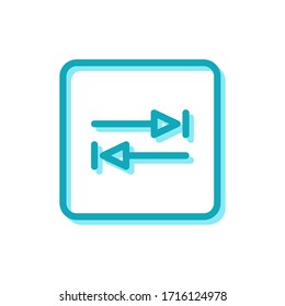Illustration vector graphic of tab icon