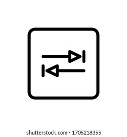 Illustration vector graphic of tab type icon