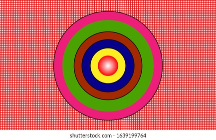 illustration vector graphic of Target icon. Sport or business concept