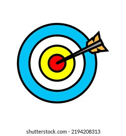 Illustration Vector Graphic of Target Icon