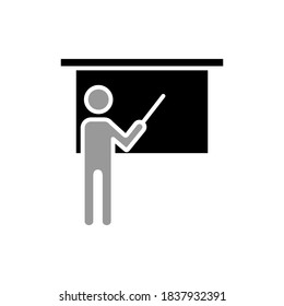 Illustration Vector graphic of  teacher icon