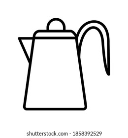 Illustration Vector graphic of teapot icon