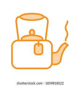 Illustration Vector graphic of teapot icon