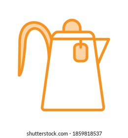 Illustration Vector graphic of teapot icon