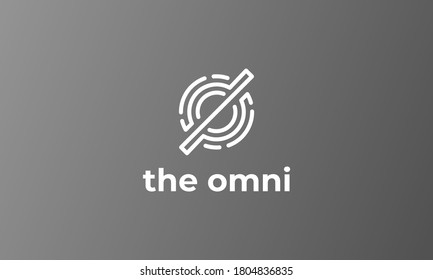 illustration vector graphic of tech, simple, modern, minimalist, sophisticated, abstract mark for circle tech, initial letter O logo design