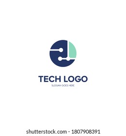 Illustration Vector Graphic of Technology Logo