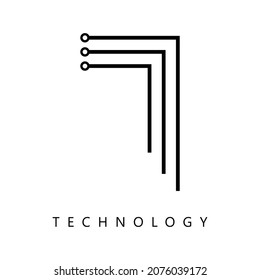 Illustration Vector Graphic of Technology Logo. Perfect to use for Technology Company