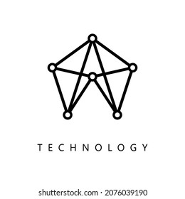 Illustration Vector Graphic of Technology Logo. Perfect to use for Technology Company