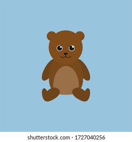 Illustration Vector Graphic of Teddy Bear Doll EPS
