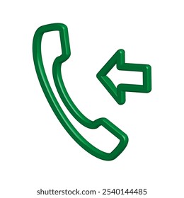 Illustration Vector graphic of telephone icon. Fit for communication, contact,call center etc