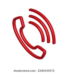 Illustration Vector graphic of telephone icon. Fit for communication, contact,call center etc