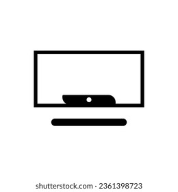 illustration vector graphic of television 