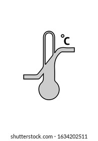 illustration vector graphic of temperature sign,symbol and logo. perfect for your electronic packaging product food, cosmetic, etc.