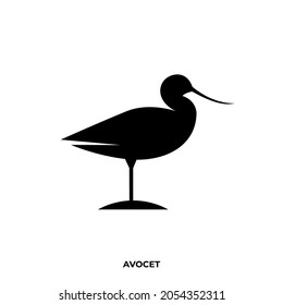 Illustration vector graphic template of bird silhouette logo