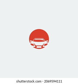 Illustration vector graphic template of car logo